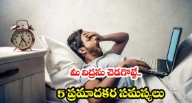 Sleep Disorders: మీరు సరిగ్గా నిద్రపోకపోవడానికి కారణం.. ఈ సమస్యలే!