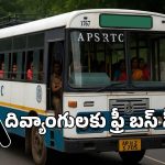 Free Bus Scheme:  దివ్యాంగులకు గుడ్ న్యూస్.. ఆర్టీసీ బస్సుల్లో ఉచిత ప్రయాణం