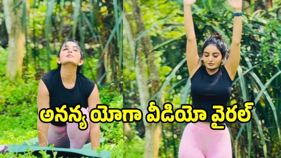 అనన్య నాగెళ్ల యోగా చేస్తే ఇంత క్యూట్‌గా ఉంటుందా.. వీడియో చూశారా?