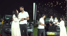 Anchor Lasya: భర్త పుట్టినరోజు.. సర్ ప్రైజ్ గిఫ్ట్ ఇచ్చిన లాస్య...మంజునాథ్ ఎమోషనల్!