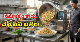 Automatic Cooking Machine: వంట మనిషి అక్కర్లేదు, వడ్డించనవసరం లేదు.. అంతా ఈ మెషీన్ చూసుకుంటుంది!