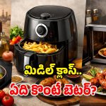 Gas Alternatives: దేశంలో గ్యాస్ కొరత.. ఎయిర్ ఫ్రైయర్, మైక్రోవేవ్, ఇండక్షన్ స్టవ్.. వంటకు ఏది బెస్ట్?