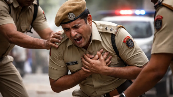 Constable Dies: మంగళగిరిలో విషాదం.. పరుగు పందెంలో హెడ్ కానిస్టేబుల్ మృతి