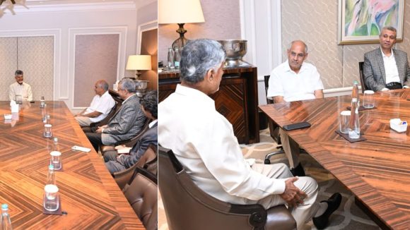 CM Chandrababu: రాయదుర్గంలో ఆనాడు తప్పు చేశా.. సీఎం చంద్రబాబుకు డీఎల్ఎఫ్ సంస్థ హామీ