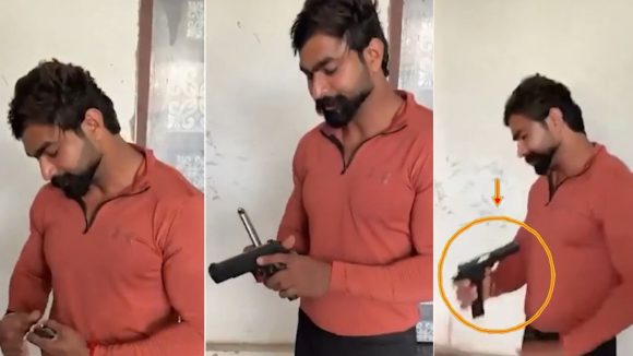 Delhi shocking: యువతను చంపేస్తున్న రీల్స్ పిచ్చి .. పిస్టల్‌తో ప్రాణం తీసుకున్న యువకుడు, వీడియో వైరల్