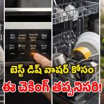 Dishwasher Buying Guide: డిష్‌వాషర్ కొనే ముందు.. ఈ అంశాలు గుర్తుపెట్టుకోండి.. లేదంటే బాధ పడాల్సి వస్తుంది!