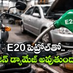 E20 పెట్రోల్ తో పాత వాహనాలకు డేంజరా? అసలు నిజం ఏంటి?