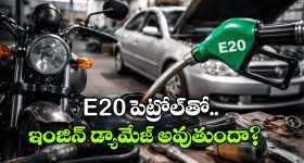 E20 పెట్రోల్ తో పాత వాహనాలకు డేంజరా? అసలు నిజం ఏంటి?