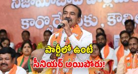 Etela Rajender: మరో బాంబు పేల్చిన ఈటల రాజేందర్.. సీనియారిటీపై షాకింగ్ కామెంట్స్
