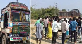 Road Accident: చిత్తూరు జిల్లాలో ఘోర రోడ్డు ప్రమాదం.. లారీని ఢీ కొట్టిన కారు, స్పాట్ లో ఐదుగురు మృతి