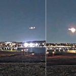 Flight-Helicopter collision: గాల్లోనే విమానం-హెలికాఫ్టర్ ఢీ.. 67 మంది మృతి, వీడియో వైరల్