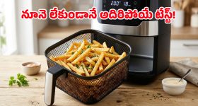 చుక్క నూనె కూడా వద్దు.. ఆ ఒక్కటి ఉంటే చాలు, ఇంట్లోనే క్రిస్పీ ఫ్రెంచ్ ఫ్రైస్ రెడీ!