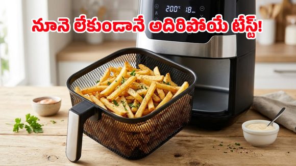 చుక్క నూనె కూడా వద్దు.. ఆ ఒక్కటి ఉంటే చాలు, ఇంట్లోనే క్రిస్పీ ఫ్రెంచ్ ఫ్రైస్ రెడీ!