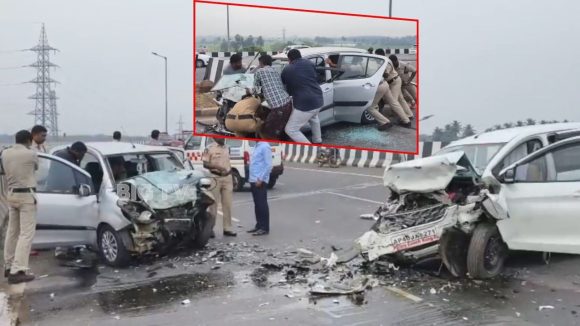 Road Accident: ఘోర రోడ్డు ప్రమాదం.. రెండు కార్లు ఢీ కొట్టిన కారు, స్పాట్‌లో 7 గురు, తూర్పుగోదావరి జిల్లాలో