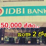 IDBI Recruitment: డిగ్రీ అర్హతతో 1300 ఉద్యోగాలు భయ్యా.. ఈ జాబ్ కొడితే గోల్డెన్ లైఫ్