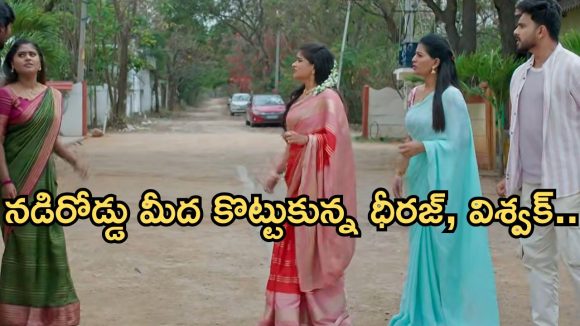 Illu Illalu Pillalu Today Episode: కన్నీళ్లు పెట్టుకున్న అమూల్య.. ధీరజ్, విశ్వక్ మధ్య గొడవ..గ్రాండ్ గా హోలీ సంబరాలు..