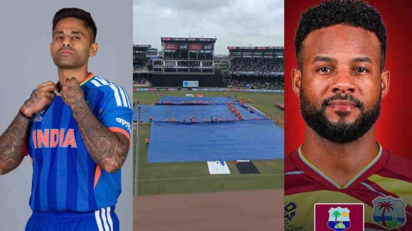 India vs West Indies: టీమిండియా, వెస్టిండీస్ మ్యాచ్ కు వ‌ర్షం అడ్డంకి..మ‌రీ సెమీ ఫైన‌ల్ కు ఎవ‌రు వెళ‌తారు ?