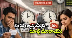 Ticket Cancellation Rules: రైల్వే టికెట్ క్యాన్సిలేషన్ కొత్త రూల్స్.. ఫుల్ రీఫండ్ రావాలంటే?
