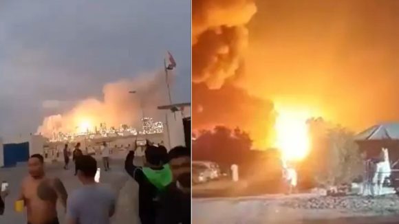 Attacks Bahrain Oil Refinery: బహ్రెయిన్‌లో చమురు శుద్ధి కర్మాగారం.. కువైట్‌లో అలీ అల్ సలేం వైమానిక స్థావరంపై ఇరాన్ మిస్సైళ్ల దాడి