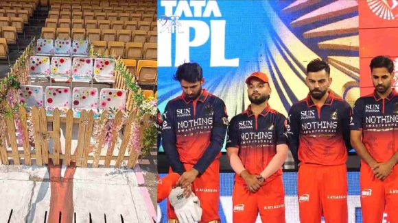 SRH స‌న్ రైజ‌ర్స్ ఫ‌స్ట్ బ్యాటింగ్..11 మంది అభిమానుల‌కు నివాళి, రెండు నిమిషాల పాటు మౌనం