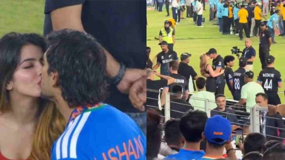 Ishan Kishan-Aditi Hundia: బ‌రితెగించిన ఇషాన్..స్టేడియంలోనే లిప్ కిస్, గ్లెన్ ఫిలిప్స్ కూడా త‌గ్గ‌డం లేదు