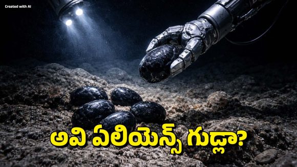 Black Eggs: సముద్రం అట్టడుగునా నల్ల రంగు గుడ్లు.. ఏంటా అని పరిశీలిస్తే..