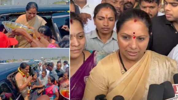 Kalvakuntla Kavitha: నాలుగేళ్లుగా వేధింపులు.. దేవుడి దయతో బయటపడ్డా, అందుకే వచ్చానన్న కవిత