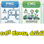 LPG Vs PNG Vs LNG Vs CNG.. ఈ గ్యాస్ ల ఉపయోగాలు, తేడాలేంటి?
