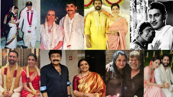 Celebrity couples: కృష్ణ నుంచీ విజయ్ వరకూ.. వెండితెరపై మెరిసి నిజజీవితంలో మురిసిన టాలీవుడ్ జంటలు!
