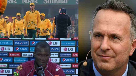 Michael Vaughan: వెస్టిండీస్‌, ద‌క్షిణాఫ్రికా ప్లేయ‌ర్లను దొంగాళ్ళ లాగా కోల్ క‌తాలో దాచి, పిచ్చోళ్ల‌ను చేశారు