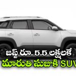 Maruti Suzuki SUV: మారుతి నుంచి చౌకైన SUV..  జస్ట్ రూ.5.50 లక్షలకే కొత్త మోడల్!