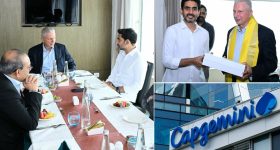 Visakhapatnam: క్యాప్ జెమిని సీఈవో ఐమాన్‌తో మంత్రి లోకేష్ భేటీ, రాష్ట్రంలో పెట్టుబడులపై కీలక చర్చ