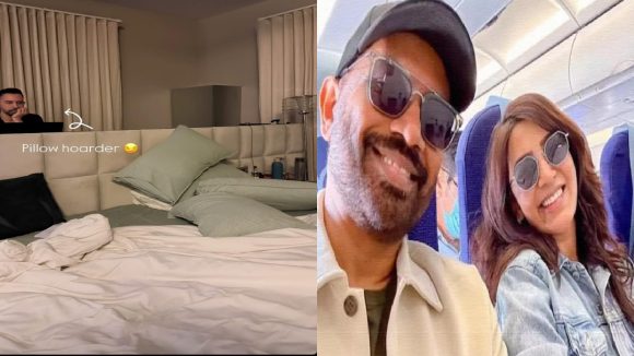 Samantha:బెడ్ రూమ్ లో భర్త రాజ్ నిడుమోరు  ఏం చేస్తున్నారో పోస్ట్ పెట్టిన సమంత..!
