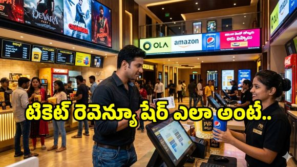 PVR Revenue: సినిమా టికెట్ రేట్ల వెనుక రెవెన్యూ మోడల్ ఇదే.. పంపకాలు రేషియో..