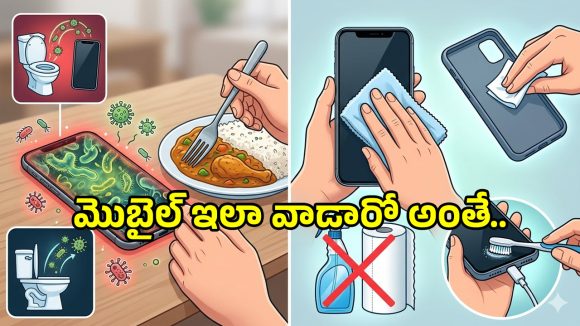 Phone Hygiene: మీ ఫోన్ ఇలా వాడుతున్నారా అయితే జాగ్రత్త!.. మరి ఏం చేయాలంటే?