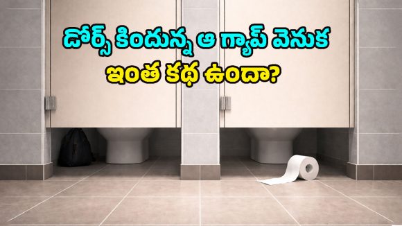 Public Toilets: మాల్స్, థియేటర్లలో టాయిలెట్ డోర్ల కింద ఆ గ్యాప్ ఎందుకో తెలుసా?
