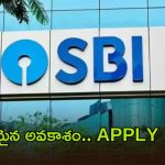 SBI Fellowship: SBI ఫెలోషిప్.. రూ.1.1 లక్షల గ్రాంట్, నెలకు రూ.21,000
