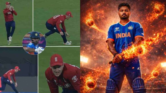 Ind vs Eng 2nd Semi-Final: సంజుకు లైఫ్ ఇచ్చిన బ్రూక్, ఆ ఒక్క క్యాచే ముంచేసింది..ఇంగ్లాండ్ ముందు భారీ లక్ష్యం