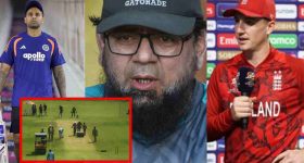 Saqlain Mushtaq : మిస్ట‌ర్ బ్రూక్‌..పిచ్ ఫోటో ముందే తీసుకో..లేక‌పోతే టీమిండియా గోల్ మాల్ చేస్తుంది