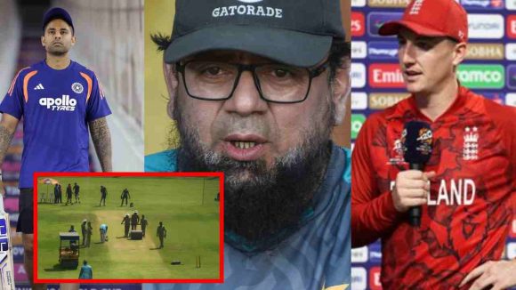 Saqlain Mushtaq : మిస్ట‌ర్ బ్రూక్‌..పిచ్ ఫోటో ముందే తీసుకో..లేక‌పోతే టీమిండియా గోల్ మాల్ చేస్తుంది