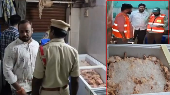 Secunderabad: ఫ్రెష్ చికెన్ పేరుతో కుళ్లిన మాంసం విక్రయం.. 800 కిలోల మాంసం స్వాధీనం!