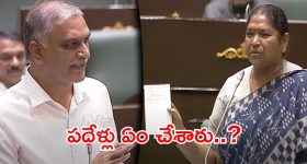 Telangana Assembly: అసెంబ్లీలో ఉద్యోగాల రగడ.. హరీశ్‌రావుకు సీతక్క స్ట్రాంగ్ కౌంటర్