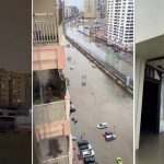 UAE Heavy Rains: యూఏఈని ముంచెత్తిన భారీ వర్షాలు.. షార్జా వీధులు జలమయం, ఆగిన మిస్సైళ్ల శబ్దాలు