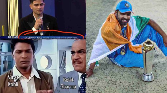 Trolls On Shubman Gill: ఓరి ద‌రిద్రుడా..రోహిత్ శ‌ర్మ సాధించిన ఛాంపియన్స్ ట్రోఫీని ఖాతాలో వేసుకున్నావా ? గిల్ పై దారుణంగా ట్రోల్స్‌