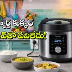 Smart Cooker: ఈ ఎలక్ట్రిక్ కుక్కర్ భలే స్మార్ట్.. ఒకేసారి అన్నం, పప్పు, కూర వండేయొచ్చు