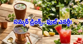 సమ్మర్‌లో బాడీ సూపర్ కూల్‌గా ఉండాలా? అయితే ఇంట్లోనే ఈ హెల్దీ డ్రింక్స్‌ను ట్రై చేయండి!