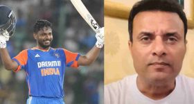 Tanveer Ahmed: సంజు శాంస‌న్ బ్యాట్ లో చిప్స్.. ఫైన‌ల్ కంటే ఐసీసీ ద‌ర్యాప్తు చేయాలి