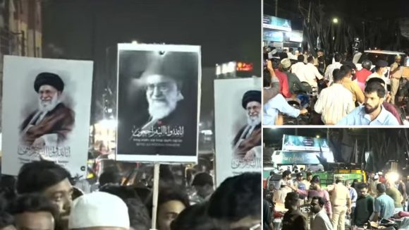 Mehdipatnam: ఖమేనీ మృతితో ముస్లింలు ర్యాలీ, నిరసనలు.. అర్ధరాత్రి మెహదీపట్నం‌లో హైటెన్షన్