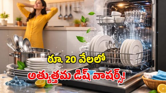 Budget Dishwashers Under 20000: తక్కువ బడ్జెట్‌లో.. ట్రెండింగ్ డిష్ వాషర్లు.. ఫీచర్లు, లాభాలు ఇవే!