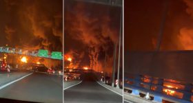 Bombs Iran Oil Depots: ఇరాన్‌ చమురు డిపోలపై వరుసగా బాంబులదాడి, ఎగిసిపడిన మంటలు